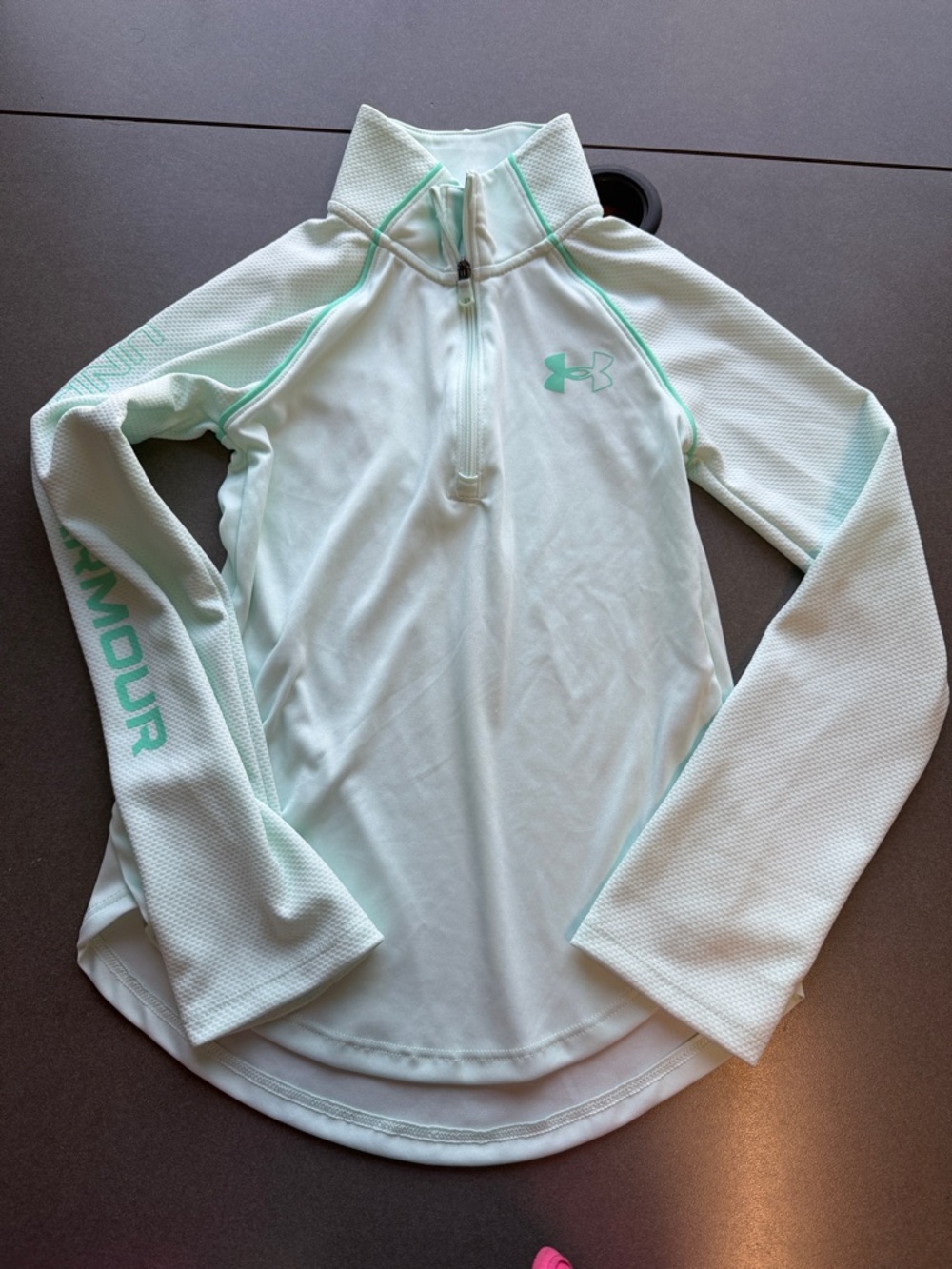 Under Armour Teal athletic quarter zip